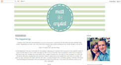 Desktop Screenshot of mattandcrystalaverett.blogspot.com