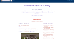 Desktop Screenshot of madaboutpoohsblog.blogspot.com