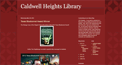 Desktop Screenshot of chelibrary.blogspot.com