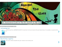 Tablet Screenshot of againsttheglass.blogspot.com