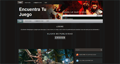 Desktop Screenshot of encuentratujuego.blogspot.com