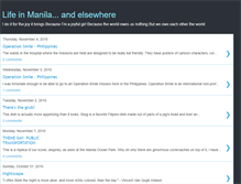 Tablet Screenshot of in-manila.blogspot.com