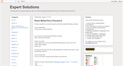 Desktop Screenshot of it-xpert-solutions.blogspot.com