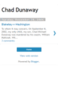 Mobile Screenshot of chaddunaway.blogspot.com