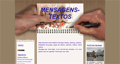 Desktop Screenshot of mensagens-textos.blogspot.com