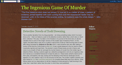 Desktop Screenshot of gameofmurder.blogspot.com