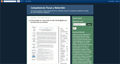 Desktop Screenshot of competenciafiscal.blogspot.com