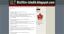 Desktop Screenshot of dizifilm-izledik.blogspot.com