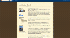 Desktop Screenshot of coolinthedesert.blogspot.com