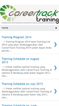 Mobile Screenshot of careertracktraining.blogspot.com
