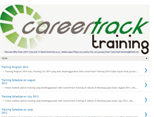 Tablet Screenshot of careertracktraining.blogspot.com