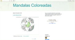 Desktop Screenshot of mandalascoloreadas.blogspot.com