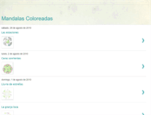 Tablet Screenshot of mandalascoloreadas.blogspot.com