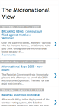 Mobile Screenshot of micronationalview.blogspot.com