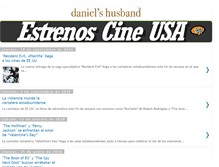 Tablet Screenshot of estrenos-cine-usa.blogspot.com