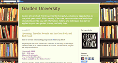 Desktop Screenshot of oregongardenuniversity.blogspot.com