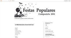 Desktop Screenshot of festaspopularescompostela.blogspot.com