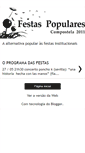 Mobile Screenshot of festaspopularescompostela.blogspot.com