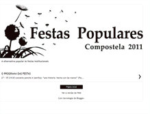 Tablet Screenshot of festaspopularescompostela.blogspot.com