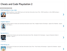 Tablet Screenshot of cheats-playstation.blogspot.com