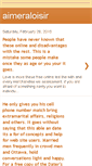 Mobile Screenshot of aimeraloisir.blogspot.com