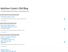 Tablet Screenshot of mcosier.blogspot.com