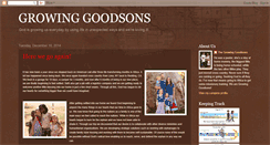 Desktop Screenshot of growingoodsons.blogspot.com