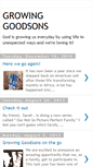 Mobile Screenshot of growingoodsons.blogspot.com