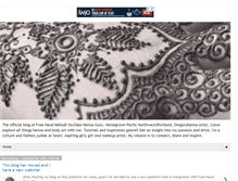 Tablet Screenshot of freehandmehndi.blogspot.com