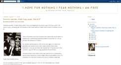 Desktop Screenshot of ihopefornothingifearnothingiamfree.blogspot.com