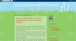 Desktop Screenshot of educaciomultimedia.blogspot.com