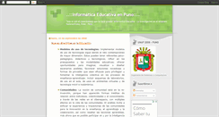 Desktop Screenshot of infoeducativapuno.blogspot.com