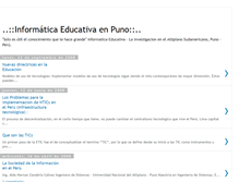 Tablet Screenshot of infoeducativapuno.blogspot.com