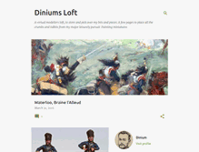 Tablet Screenshot of diniums-loft.blogspot.com