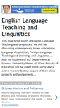 Mobile Screenshot of eltlinguistics.blogspot.com