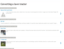Tablet Screenshot of jonnytractor.blogspot.com