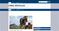 Desktop Screenshot of freearticles-2.blogspot.com