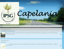 Tablet Screenshot of capelaniaipsg.blogspot.com