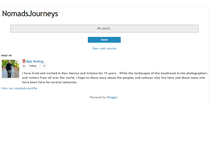 Tablet Screenshot of nomadsjourney.blogspot.com