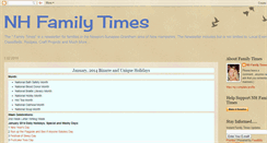 Desktop Screenshot of nhfamilytimes.blogspot.com