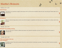 Tablet Screenshot of manthasmoments.blogspot.com