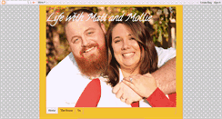 Desktop Screenshot of lifewithmattandmollie.blogspot.com