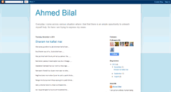 Desktop Screenshot of djahmedbilal.blogspot.com