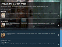 Tablet Screenshot of gardenarbor.blogspot.com