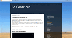 Desktop Screenshot of be-conscious.blogspot.com