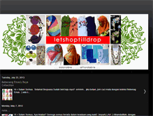 Tablet Screenshot of letshoptilldrop.blogspot.com