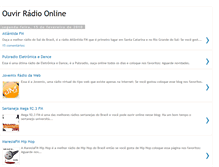 Tablet Screenshot of ouvirradioonline.blogspot.com