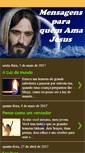 Mobile Screenshot of mensagensparaquemamajesus.blogspot.com