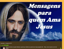 Tablet Screenshot of mensagensparaquemamajesus.blogspot.com