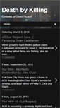 Mobile Screenshot of death-by-killing.blogspot.com